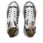 Maison MIHARA YASUHIRO Men's Peterson High Original Sole Overhangi Sneakers in White