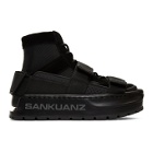 Sankuanz Black Chunky Protector Sneakers