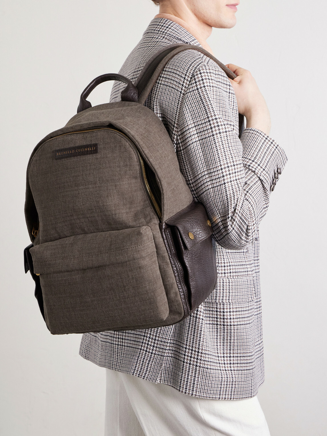 Brunello Cucinelli - Leather Backpack