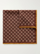 Zegna - Printed Wool Pocket Square