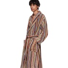 Paul Smith Multicolor Striped Dressing Robe