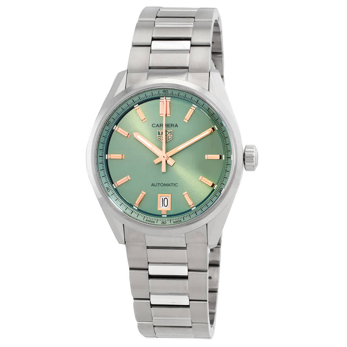 Tag Heuer Carrera Automatic Green Dial Unisex Watch WBN2312.BA0001