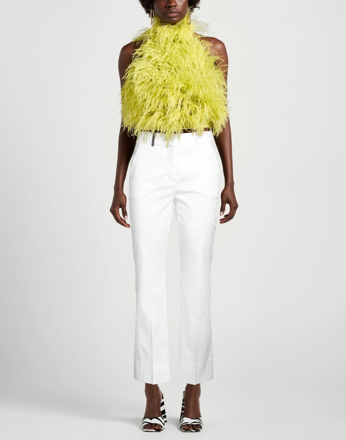 Peserico Womens Pants in White