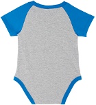 BAPE Baby Gray Milo Bodysuit