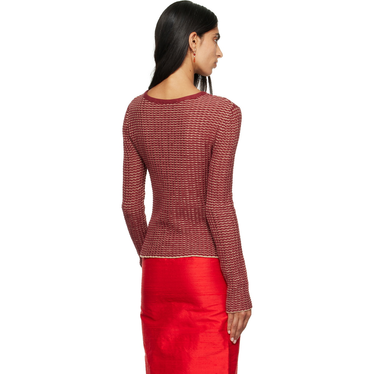 RESCHA SSENSE Exclusive Red Devi Cardigan