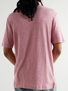 Faherty - Cloud Pima Cotton and Modal-Blend Jersey Polo Shirt - Pink