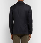 Officine Generale - Blue Slim-Fit Wool Blazer - Men - Navy