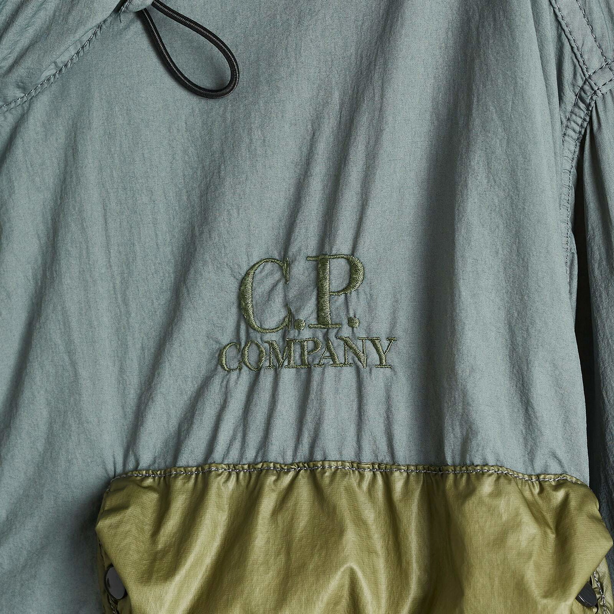 C.P. Company Men's Multi Pocket Goggle Jacket in Thyme C.P. Company