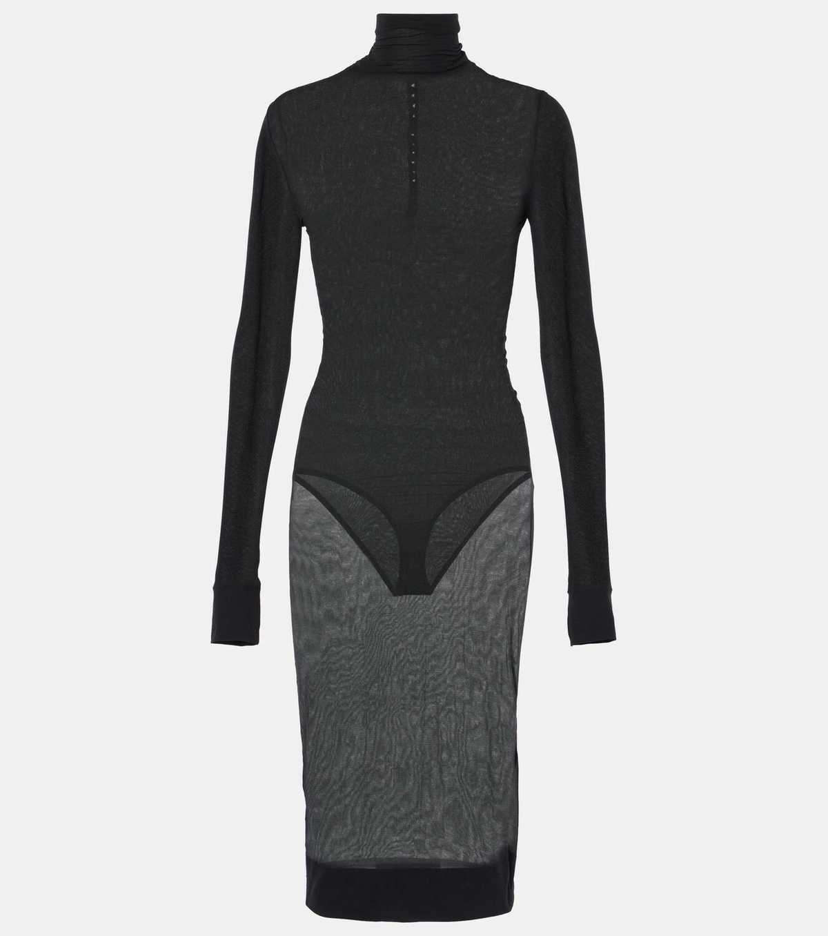 ワンピース Saint Laurent Midi dresses Saint Laurent Jersey midi dress Saint Laurent