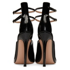 Gianvito Rossi Black Patent Kristi Heels