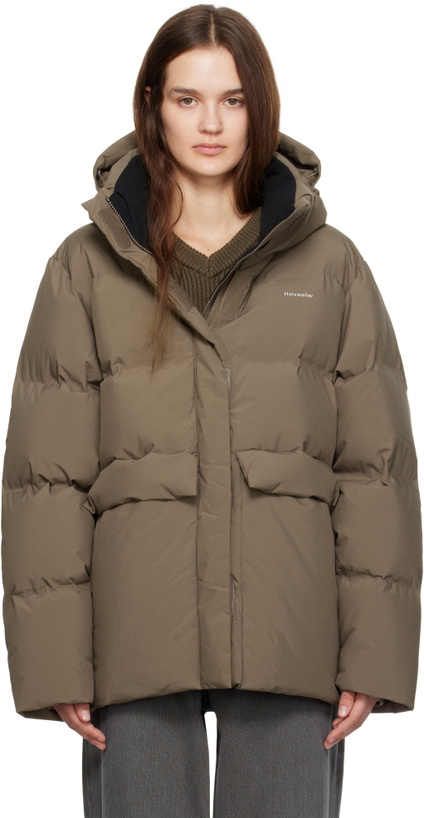 Photo: Holzweiler Taupe Besseggen Down Jacket