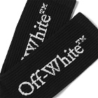 Off-White Women's Mid Bookish Calf Socks in Black