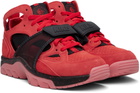 Nike Red & Black Nike Air Trainer Huarache Sneakers