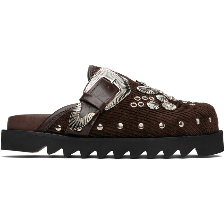 Photo: Toga Pulla SSENSE Exclusive Brown AJ1058 Loafers