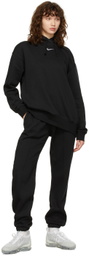 Nike Black Fleece Lounge Pants