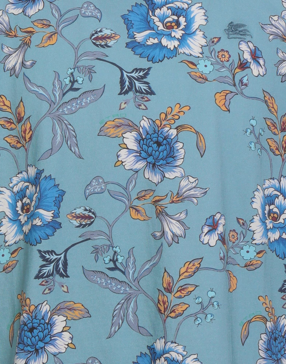 Etro Mens T-shirt Light in Blue