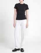 Skims Womens T-shirt in Black