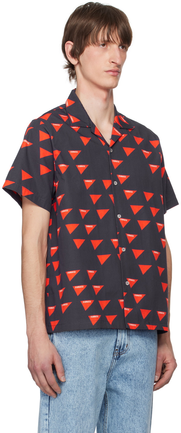 Fiorucci Navy Flag Shirt