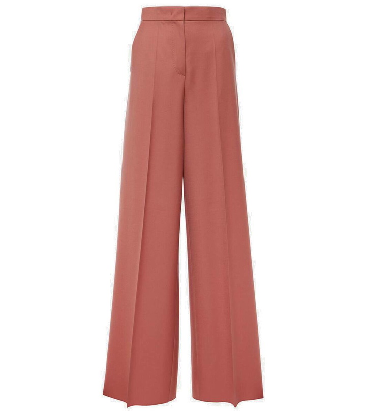 Photo: Max Mara Senna virgin wool wide-leg pants