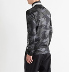 Bogner - Verti Logo-Print Camouflage Stretch-Jersey Half-Zip Base Layer - Black