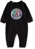 Versace Baby White & Black Bodysuits & Bibs Gift Set