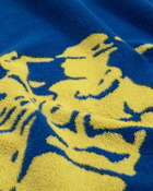 Polo Ralph Lauren Polo Jacquard Beach Towel 100 Cm X 170 Cm Blue/Yellow Bathing