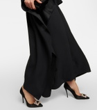 Taller Marmo Mambo belted crêpe maxi dress