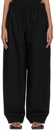 SELASI SSENSE Exclusive Black Organic Cotton Trousers