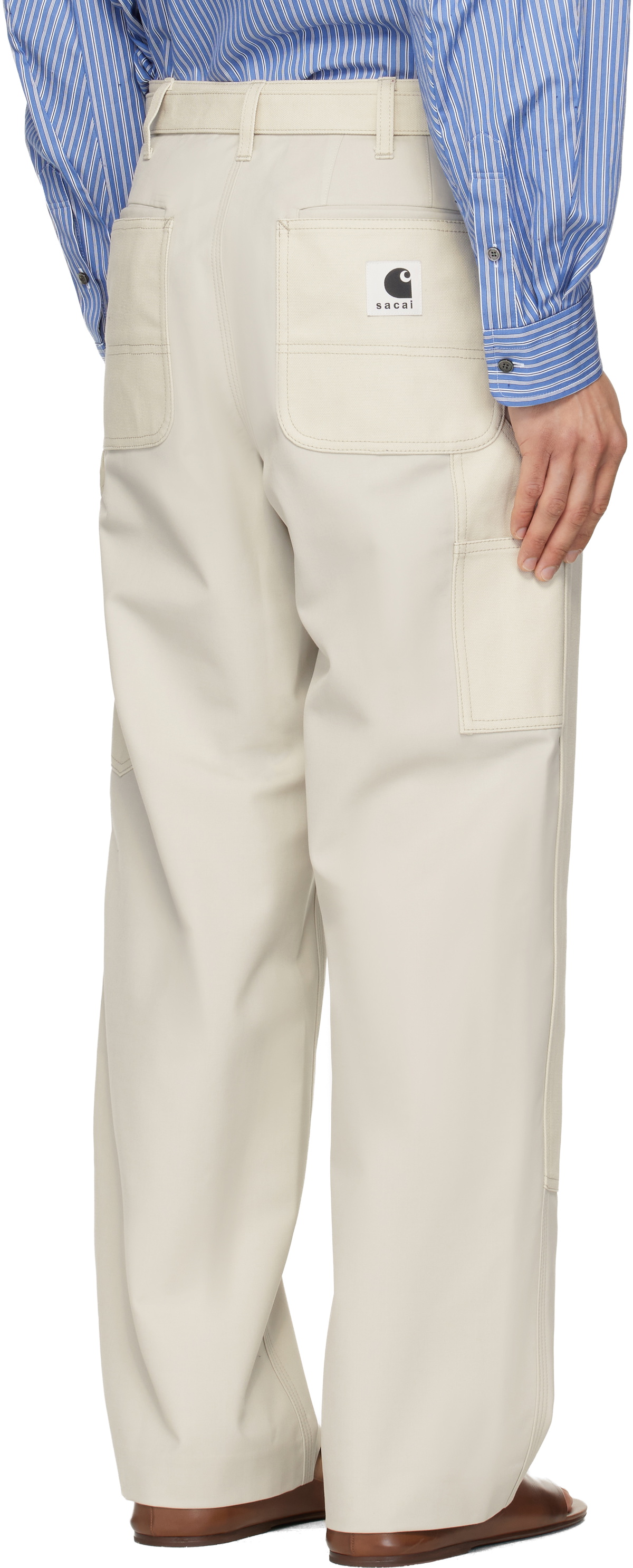 sacai Off-White Carhartt WIP Edition Duck Trousers Sacai