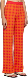 SIMONMILLER Orange Jabber Trousers