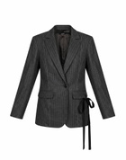 Isabel Benenato Womens Blazer Charcoal