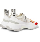 Palm Angels - Recovery Suede, Neoprene and Rubber Sneakers - White