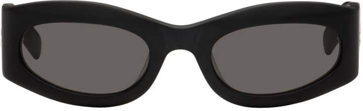 Photo: MCQ Black Oval Sunglasses