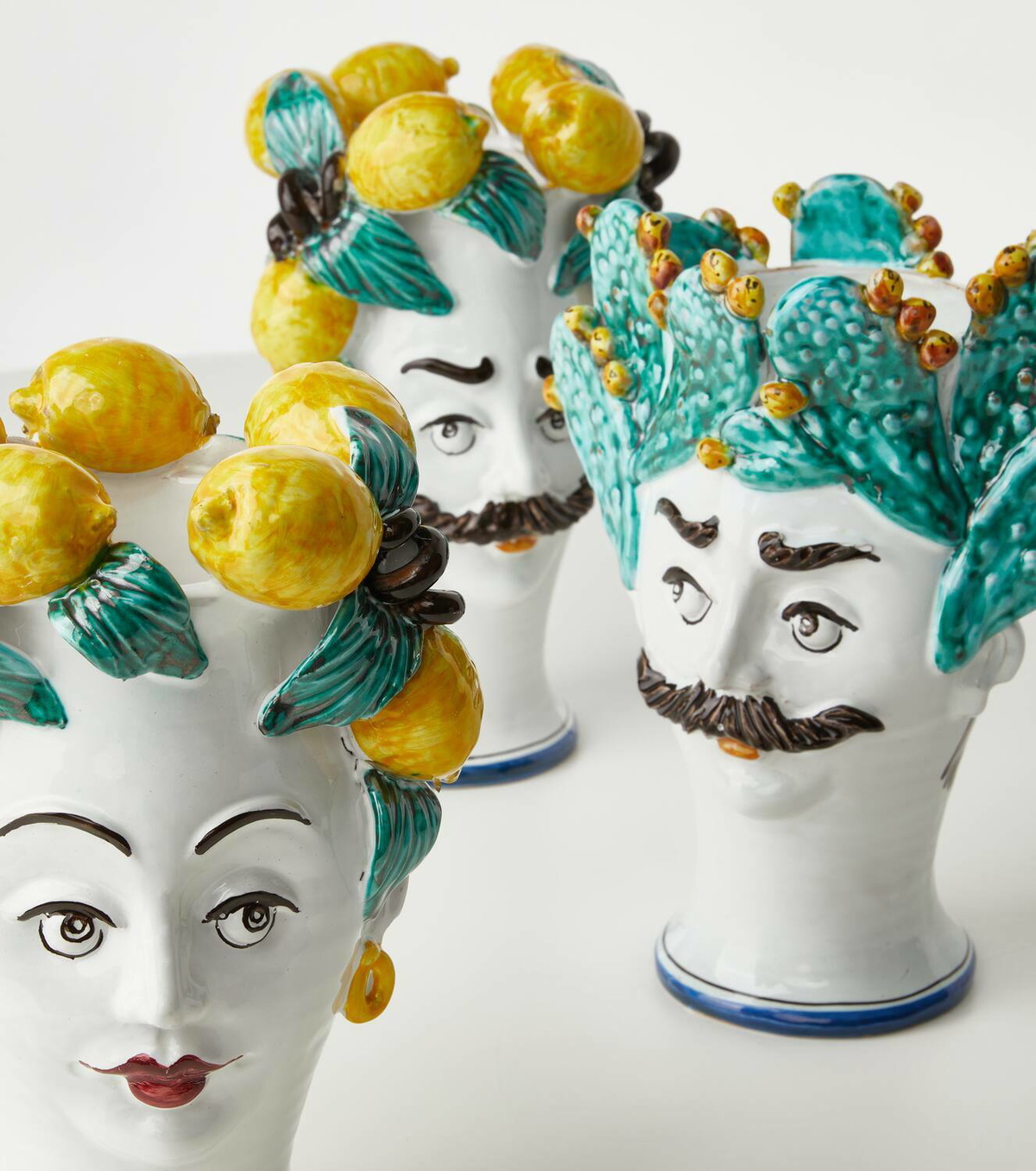 Les-Ottomans Cacti Man vase