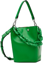 GANNI Green Small Diamond Bag