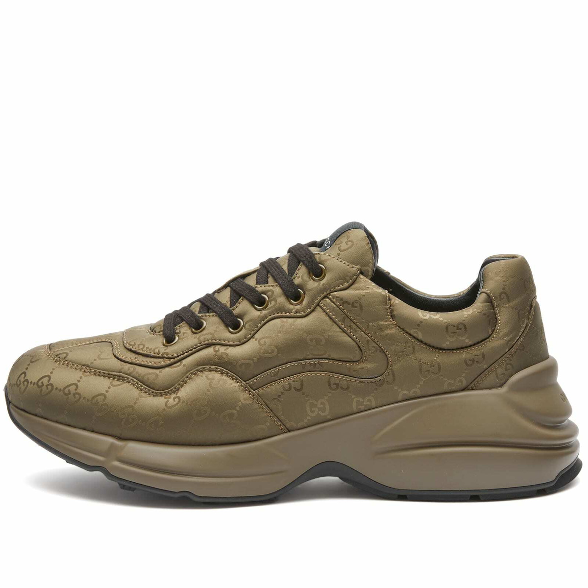 Gucci Men's Rhyton Sneakers in Sapling