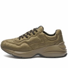 Gucci Men's Rhyton Sneakers in Sapling