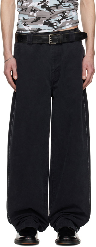 Photo: Still Kelly Black Workwear Trousers