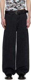 Still Kelly Black Workwear Trousers