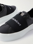 Givenchy - City Court Leather Sneakers - Black