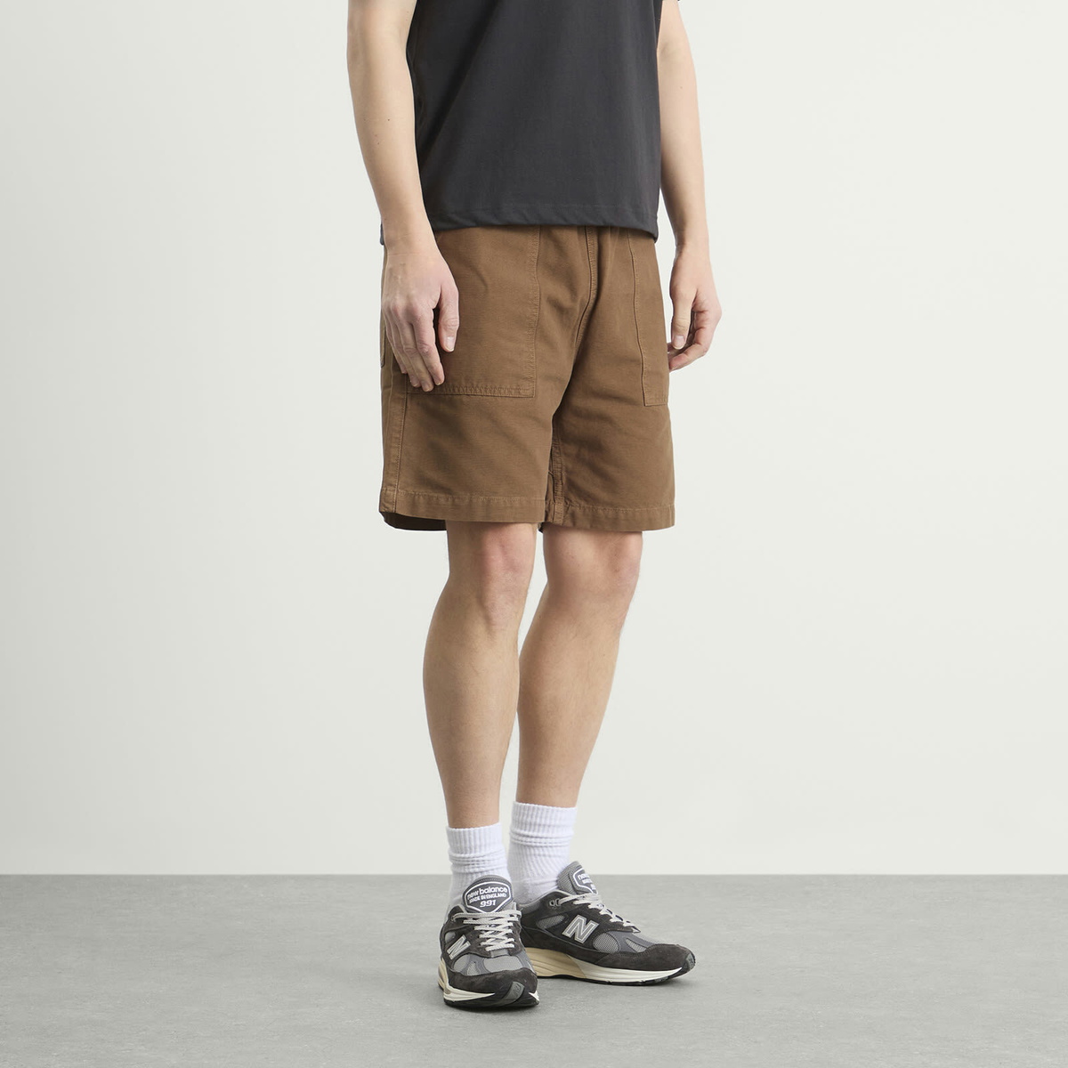Service Works Men's Classic Chef Shorts in Bark