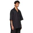 Balenciaga Black Pajama Short Sleeve Shirt