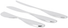 Georg Jensen Silver Alfredo Cheese Knives Set, 3 pcs