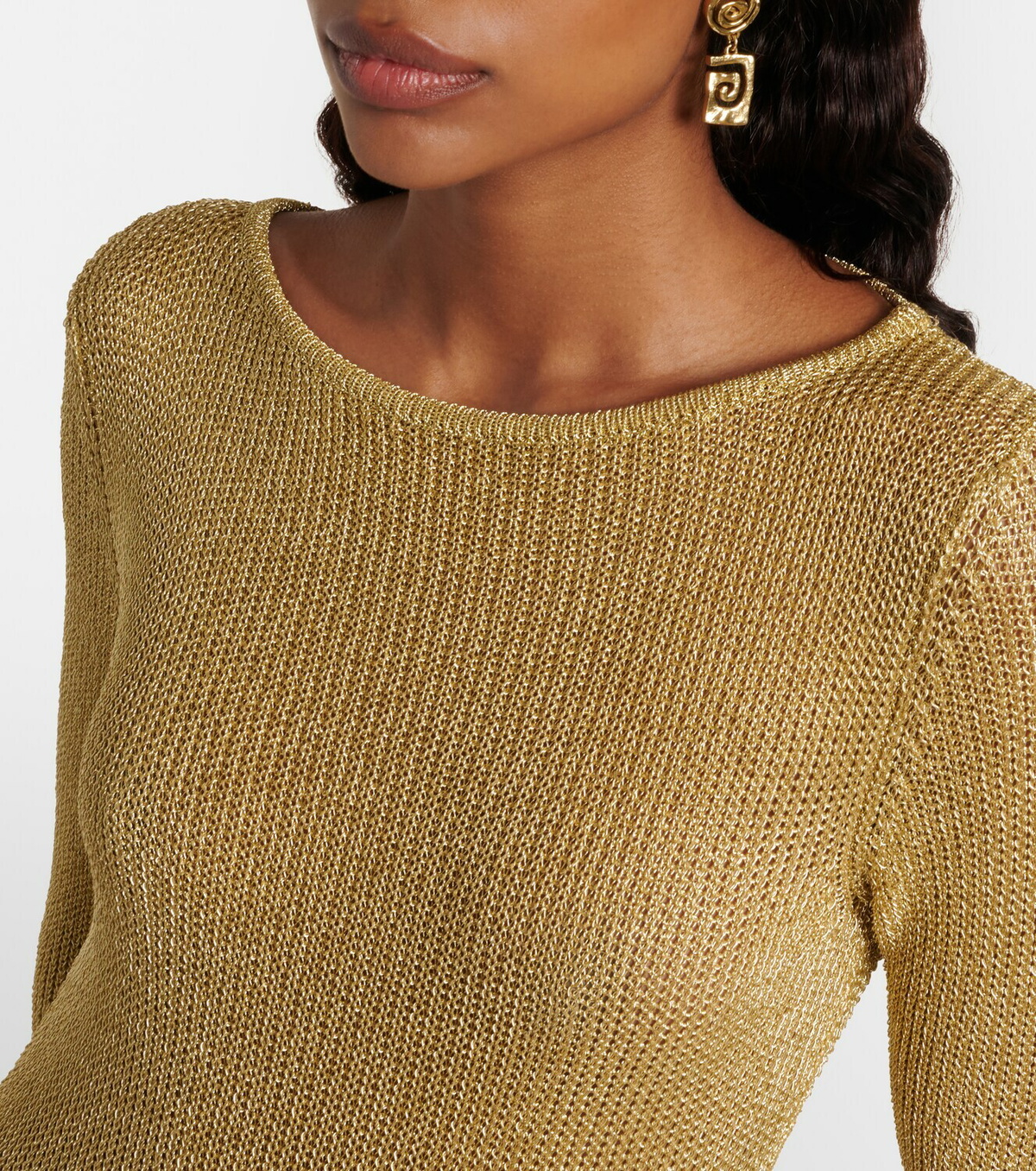 Staud Knitted maxi dress