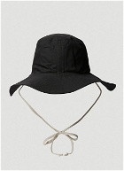 Rick Owens DRKSHDW - Wide Brim Hat in Black