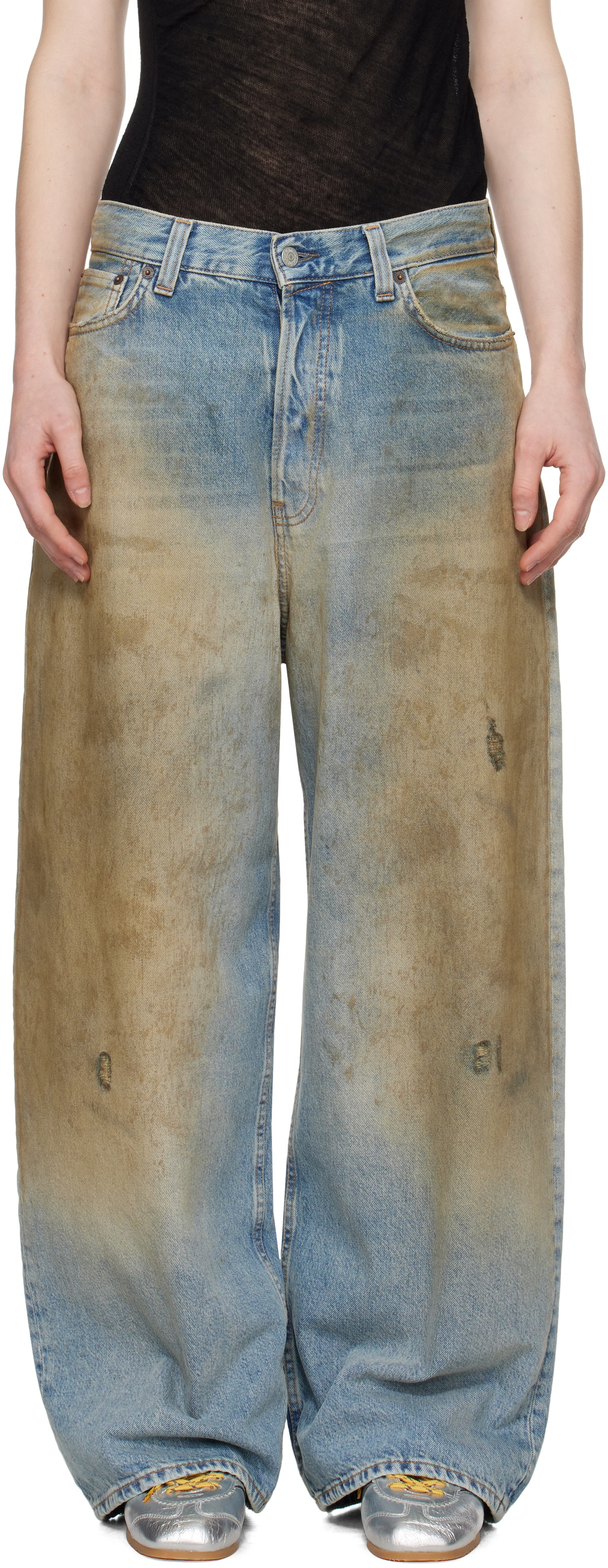 Acne Studios Blue Super Baggy Fit 2023 Jeans Acne Studios