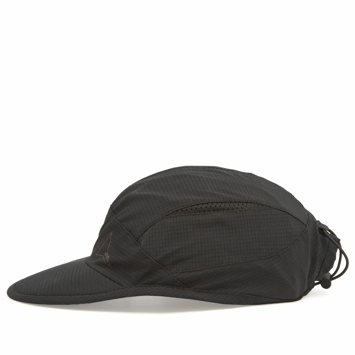 ROA Men's Perforated Cap in Black 