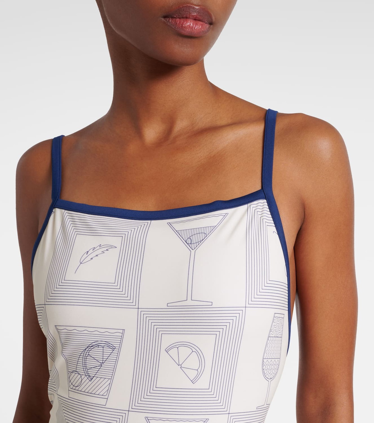 Loro Piana Aperitivo printed swimsuit