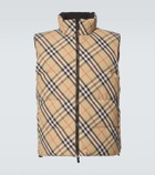 Burberry Burberry Check down vest