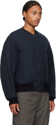 visvim Navy Gunner Acala Reversible Bomber Jacket